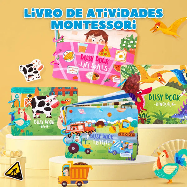 Livro de Atividades Infantil Montessori